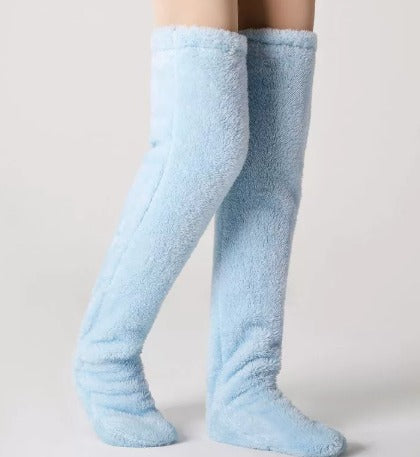 Sock slippers for warm legs