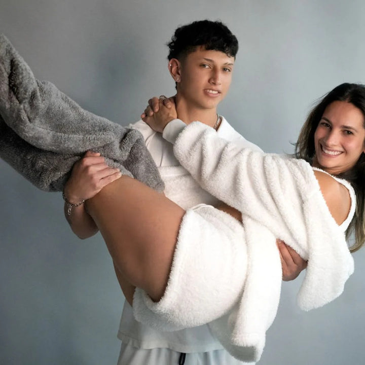 Sock slippers for warm legs