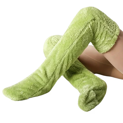 Sock slippers for warm legs