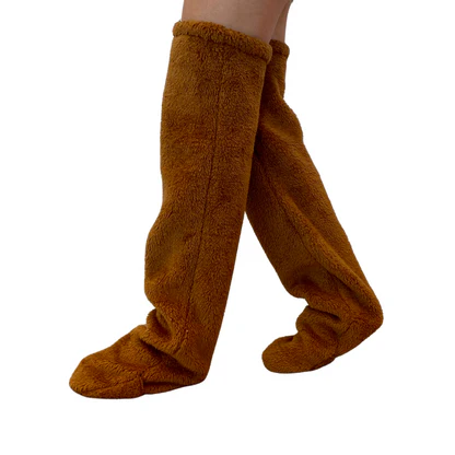 Sock slippers for warm legs