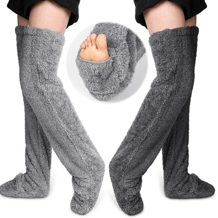 Sock slippers for warm legs