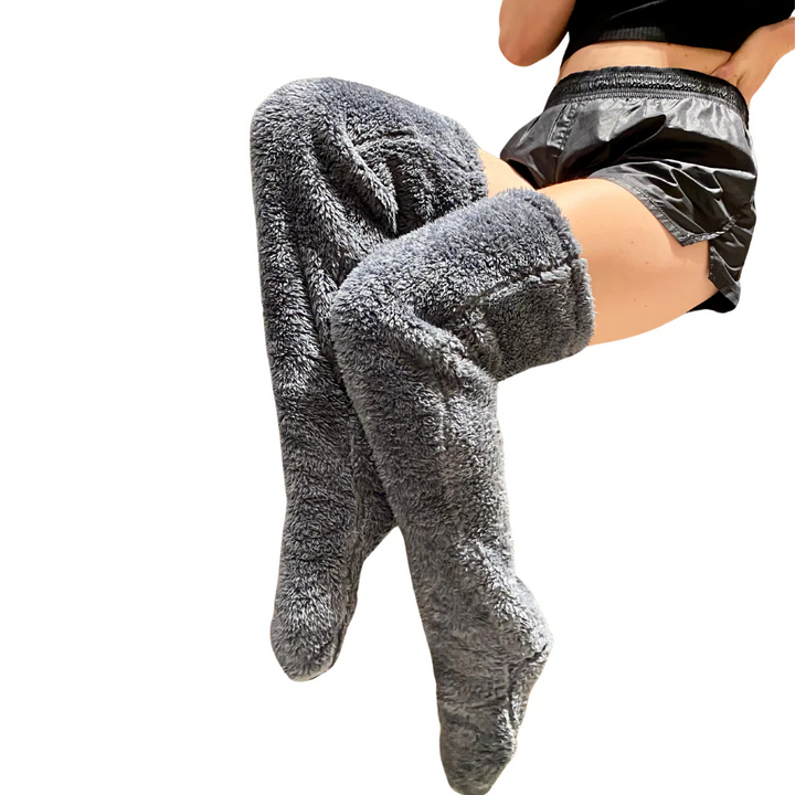 Sock slippers for warm legs